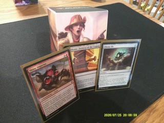 BLAME GAME precon Quasit other upgrades ultrapro box MTG Commander