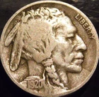 1920-D Buffalo Nickel Choice VG
