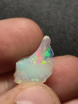 Opal Welo 3.70ct Edelstein Rohstein Mineralien Schmuck Kristall Sammlung Stein