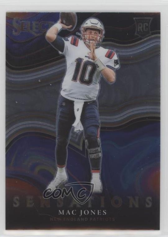 2021 Panini Select Sensations Mac Jones #SEN-10 s3g