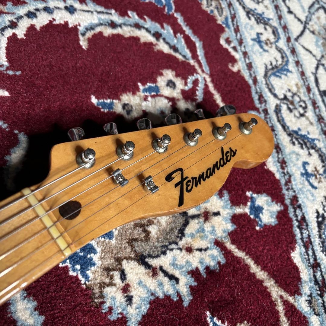 FERNANDES FTE Telecaster Type Japan Vintage Natural Safe Packing