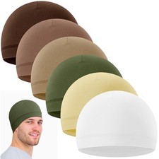 6Pack Cooling Skull Caps for Motorcycle, Cycling, Running Sweat Wicking
