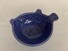 Set Of 4 Small Ceramic Serving Dishes, Fish Design, Multi Colored — photo 6