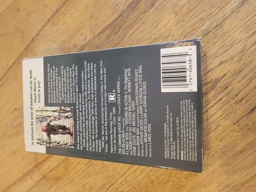 Vintage VHS Missing in Action 2 - The Beginning (VHS, 1988) - Picture 3 of 4