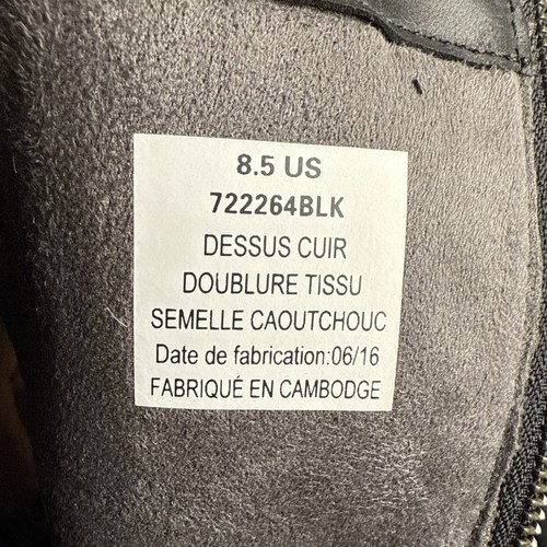 Kodiak Black Leather Muskoka Waterproof Tall Thinsulate Boots Women's Size 8.5 - Picture 7 of 10