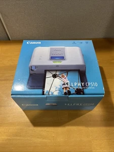 Canon Selphy CP510 Digital Photo Thermal Printer New in Open Box Incomplete