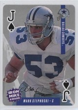 1994 Bicycle Ditka's Picks Playing Cards Mark Stepnoski #JS 0a3