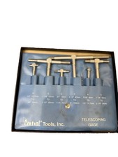 Central Tools Inc. Telescoping Gage Set In Storage Case