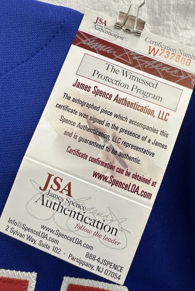 Vladimir Guerrero Sr. Signed Auto Jersey Montreal Expos MLB JSA w/ Cert XL HOF - Image 3 of 4