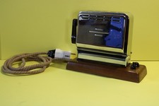 Vintage  JURA Klapptoaster Chrom Holzsockel 2...