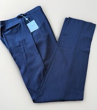 Richard James Trousers Navy Wool Voyager Adjusters Waist 38R BNWT RRP £295