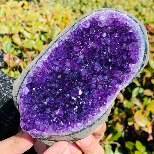2.49LB Natural Amethyst Cluster Quartz Crystal Druzy Geode Stone Reiki Healing - Picture 4 of 10