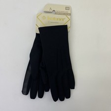 Isotoner Spandex Cold Weather Stretch Gloves Warm Fleece Lining Womens One Size
