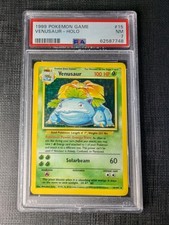 PSA 7 Venusaur Holo Set Base