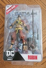 McFarlane DC Direct 7  ROBIN Fighting the Frozen Page Puncher New in Box