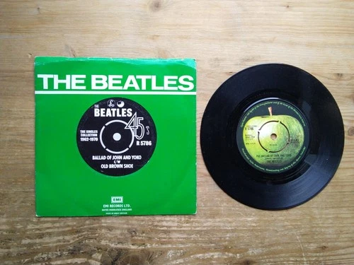 The Beatles Ballad of John & Yoko EX 7" Single Vinyl Record R5786 (AJ)