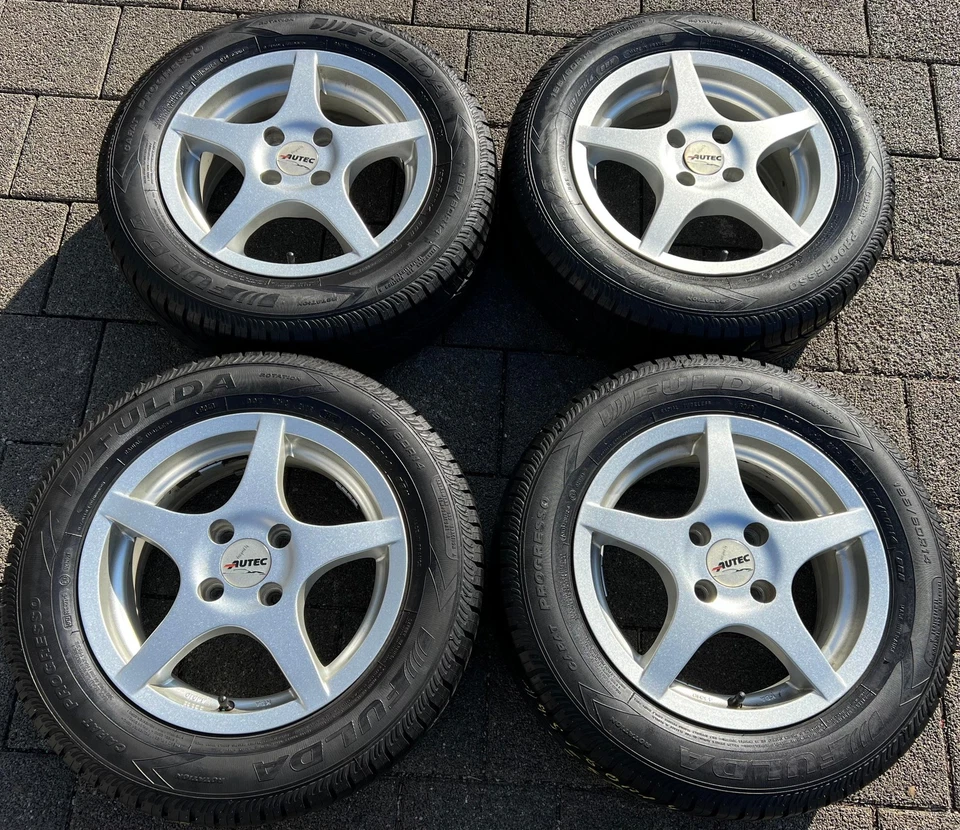 4 ALU 14" WINTERRÄDER HONDA ACCORD CIVIC PRELUDE KIA SEPHIA MITSUBISHI CARISMA - Bild 2 von 4