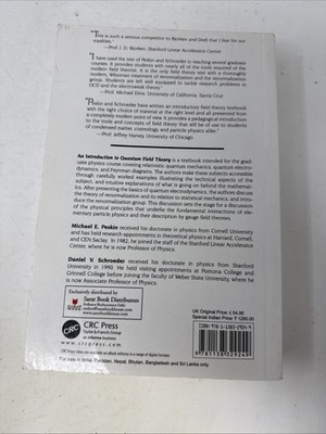 An Introduction To Quantum Field Theory by Michael E. Peskin