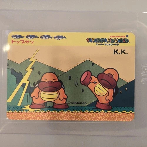 Bandai K.k. Top-Sun Super Mario World Nintendo Vintage NES