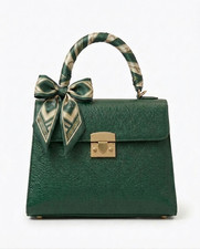 Satchel Top Handle Shoulder Bag Hand Bag Gree...