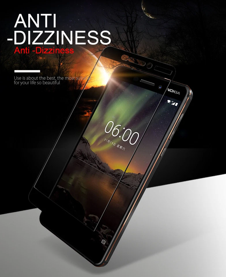 For Nokia C31 G60 X30 G22 C32 Full Cover Tempered Glass Screen Protector Film - Image 4 of 4