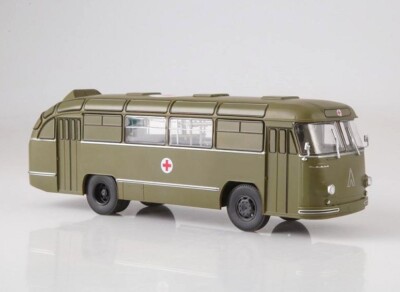 LAZ-695B Ambulance 1958  1, SNA01 (Special Series)  Magazin MODIMIO 1:43 NEW!