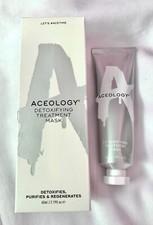 Aceology Detoxifying Treatment Mask Full Size 2.19oz/65ml New In Box 