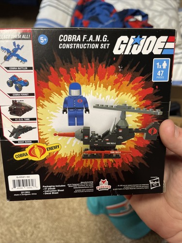 ⚡GI Joe Cobra Cobra F.A.N.G. Set costruzioni 47 pezzi di Hasbro - Foto 2 di 2