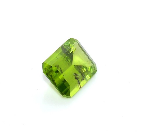 Certified Natural Peridot Octagon Cut 14x10 mm 7.98 Cts Untreated Loose Gemstone - Picture 8 of 8