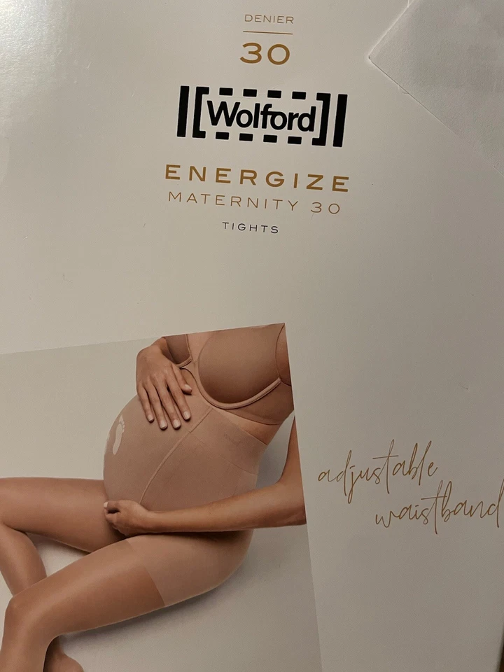 XS Wolford tight  (black) Energize Maternity 30 schwarzeStrumpfhoseWerdende Mum - Bild 4 von 4