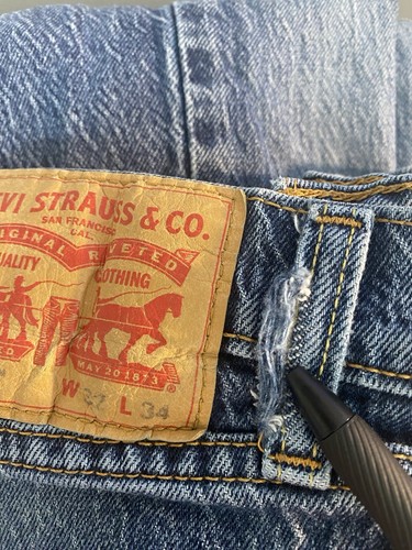 Levi Strauss Mens 541 Demium Jeans W32 L34 75% Cotton - Picture 12 of 12