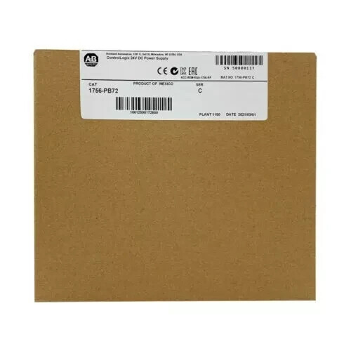 NEW Allen-Bradley 1756-PB72 ControlLogix /C 24V DC Power Supply Module In Box - Picture 2 of 4