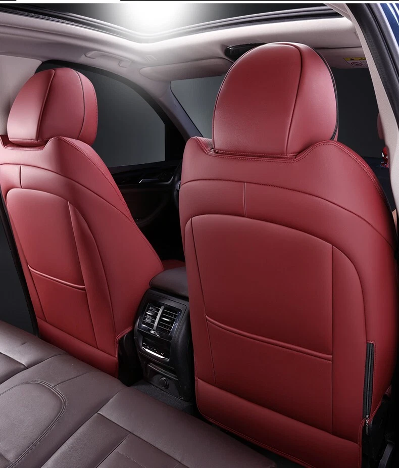 APTO PARA BMW SERIE 7 2016-2024 CUERO DURADERO COJÍN MOTOPTES CUBIERTA COCHE PERSONALIZADA Foto 2 de 4