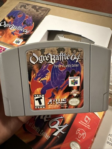 Ogre Battle 64: Person of Lordly Caliber Nintendo 64 N64 CiB Authentic Tested - Bild 21 von 24