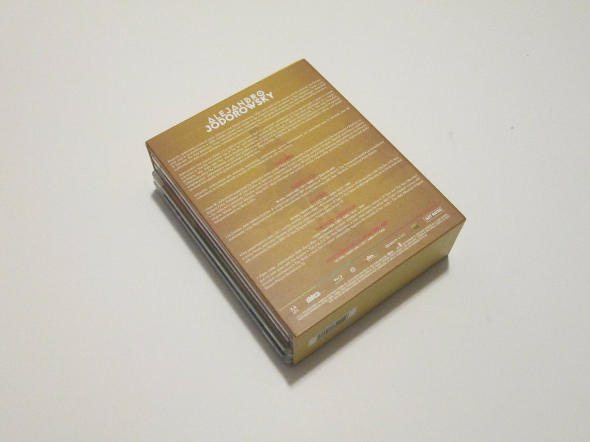 Alejandro Jodorowsky Collection Blu-Ray Limited Edition Box