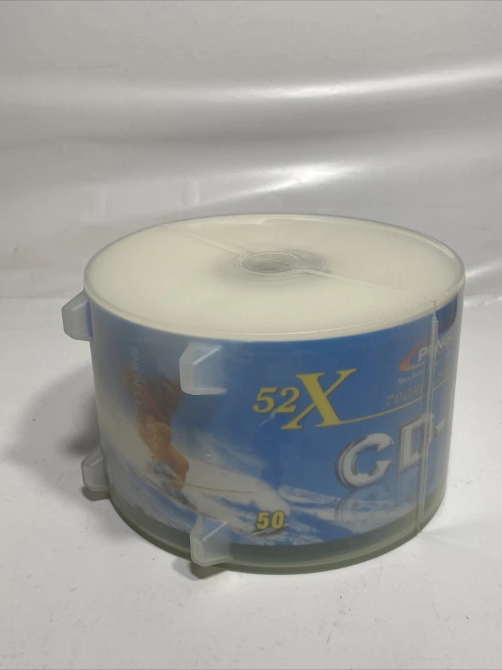 50 Pack Pengo CD-R 52X 700MB/80Min Branded Logo Blank Media Recordable Disc - Image 2 of 4