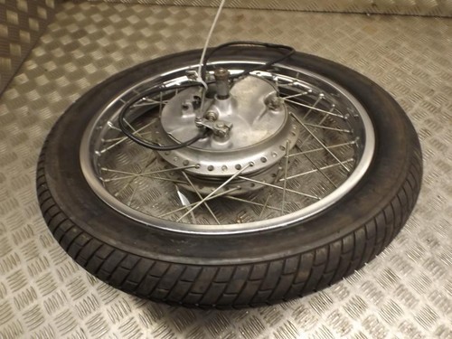 Suzuki GT750 J GT750J Front Wheel & 4 Leading Brake Braking Drum Plate 19" - Picture 8 of 12