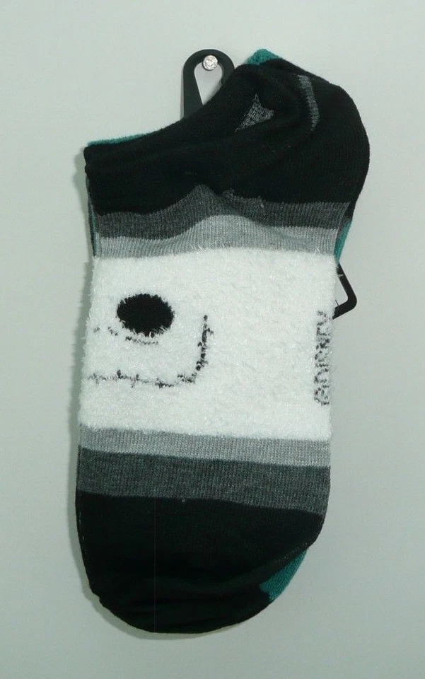 Nightmare Before Christmas Ankle Socks 3 Pairs Set Women's Sock Size 9-11 Fuzzy - Image 2 of 2