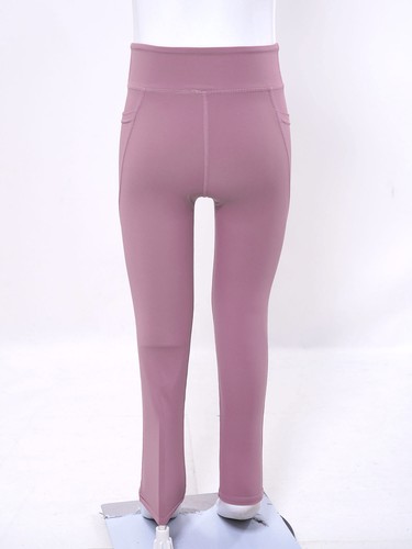 Girls Sportwear Running Outfits Bottoms Tracksuits Capri Pants Daily Loungewear - Picture 50 of 79