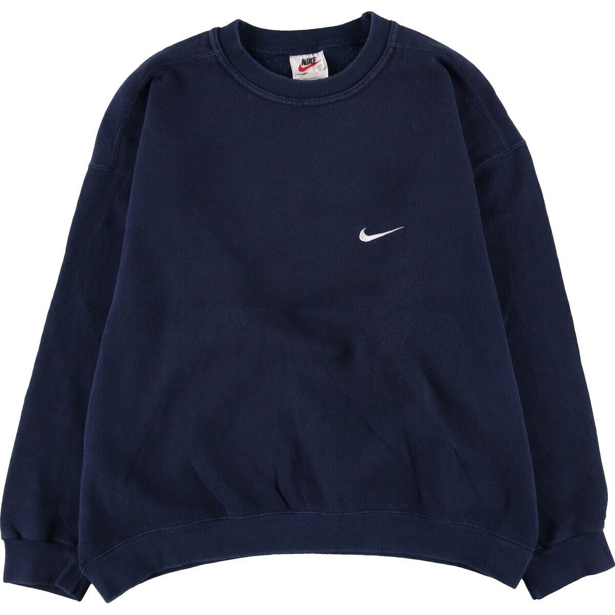 USA製 90s nike one point sweat 90'S Nike One Point Logo Sweatshirt Trainer Made in USA