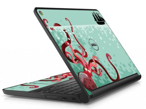 Calcomanía protectora de piel para computadora portátil impresa LidStyles Dell Chromebook 11 3189 - Imagen 7 de 13