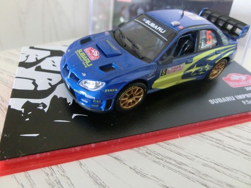 SUBARU IMPERZA WRC Rallye Monte Carlo 2008 #5 Solberg / Mills 1:43 Rally Car IXO - Picture 3 of 9