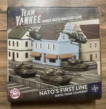 Battlefront Team Yankee World War III NATO's First Line Tank Force Army War Game