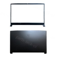 New For MSI Katana GF76 MS-17L1 MS-17L2 LCD Back Cover  Bezel Hinges Black US