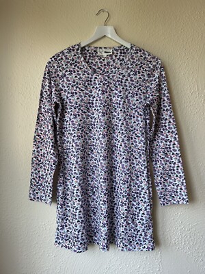 New Ex Mistral White Floral Print Cotton Jersey Tunic Top Sizes 8-18