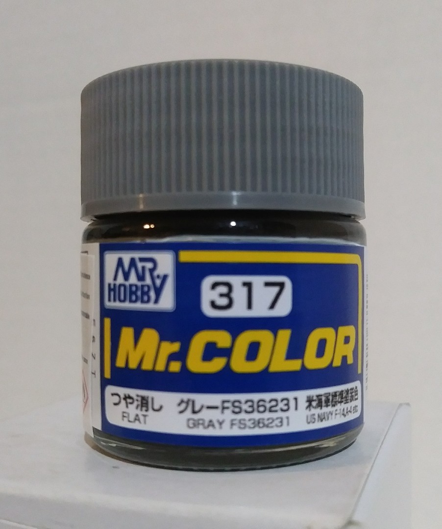 Gunze Sangyo Mr Color acrylic paint C-317, Gray (FS36231) US Navy