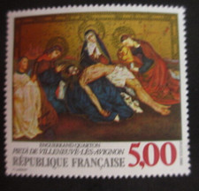 Timbre - FRANCE - Tableau Pièta -  1988 - Neuf ** - YT2558