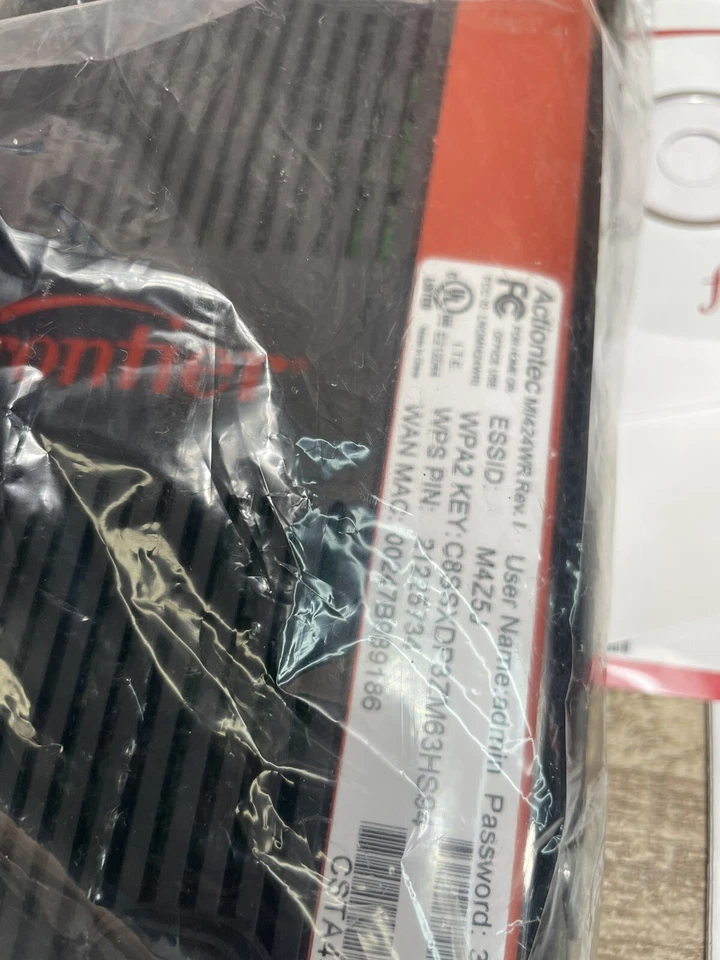 VERIZON FIOS Frontier Actiontec MI424WR Rev.I Gigabit Wireless Router Modem - Image 3 of 4