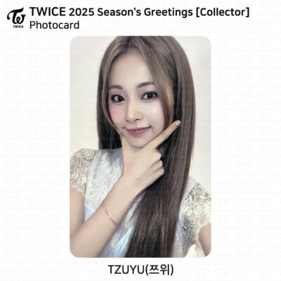 TWICE 2025 Season's Greetings Collector Official Photocard ID