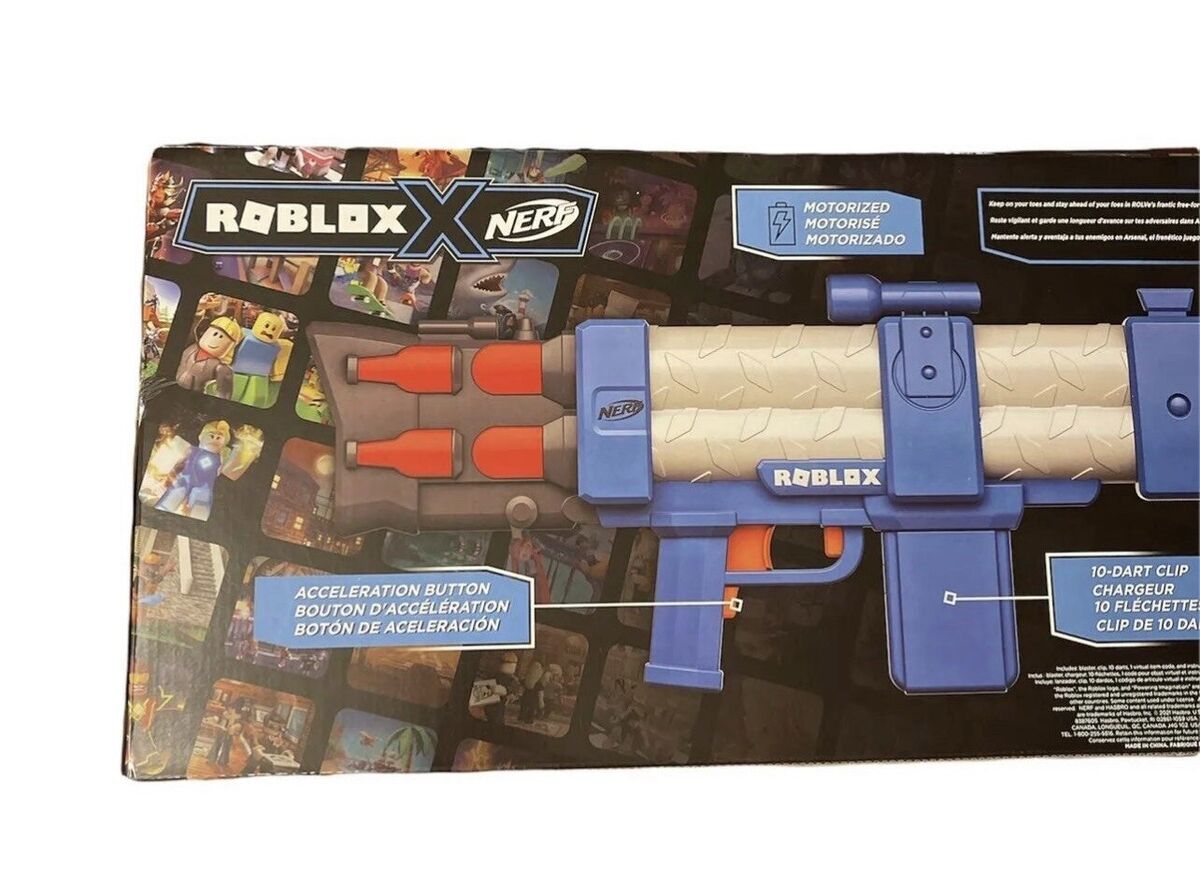 Nerf Roblox:Arsenal Pulse Laser Blaster, Hobbies & Toys, Toys